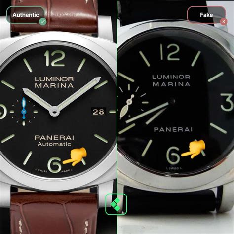 panerai 320 replica|real vs false panerai dial.